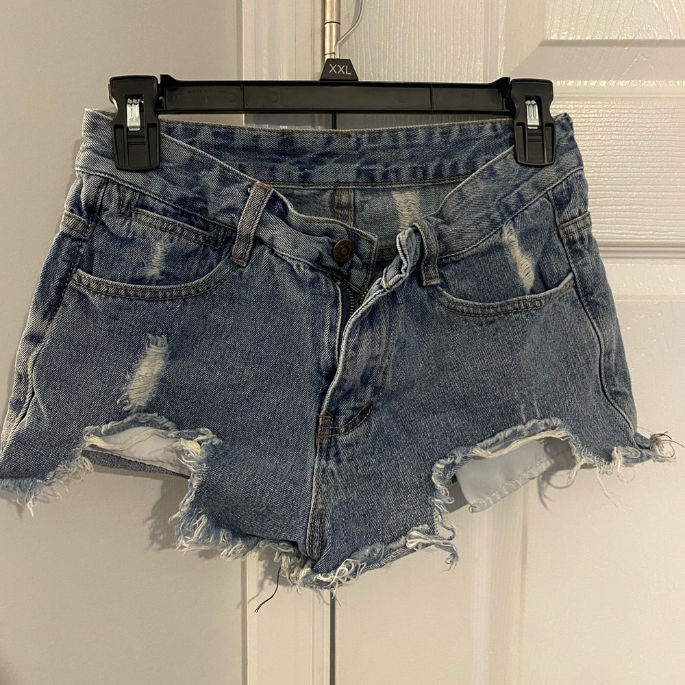 High waisted shorts